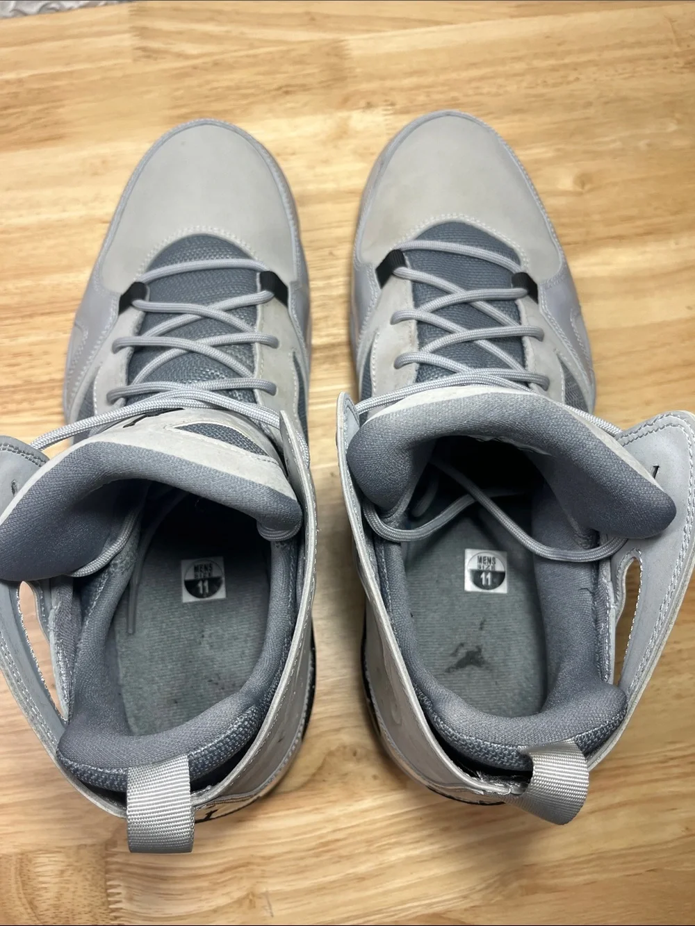 Jordan 555475-003 Flight Club 91 Cool Grey Black Shoes Men Size 11